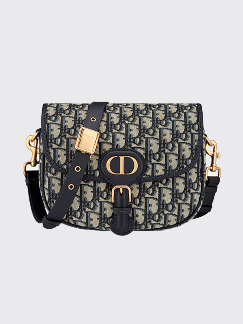 디올 Dior Bobby 미디엄 백 블루 M9319UTZQ_M928
