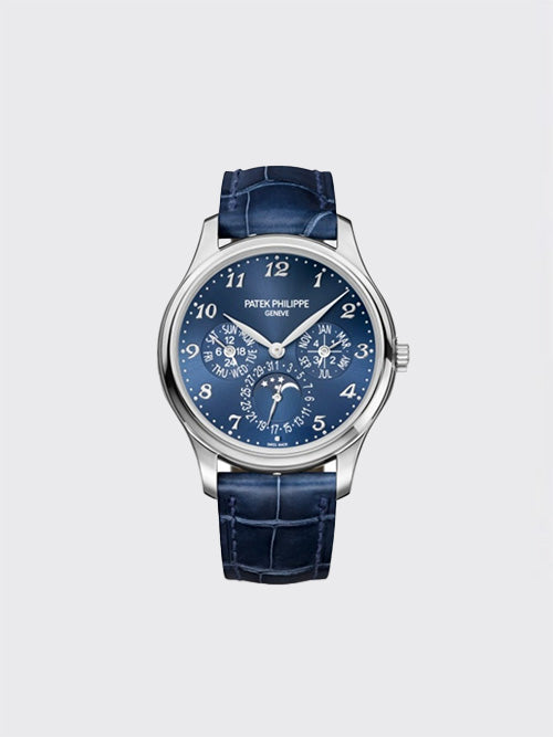 [3K공장] 파텍 필립 그랜드 컴플리케이션 40mm 화이트 골드 블루 5327G-001
