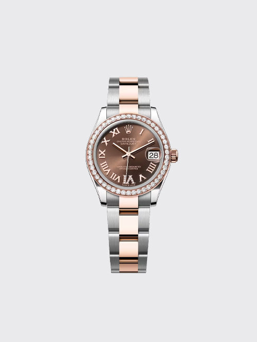 [ZM공장] 롤렉스 데이저스트 오이스터 콤비 로즈골드 31mm 초코판 다이아베젤 m278381rbr-0005