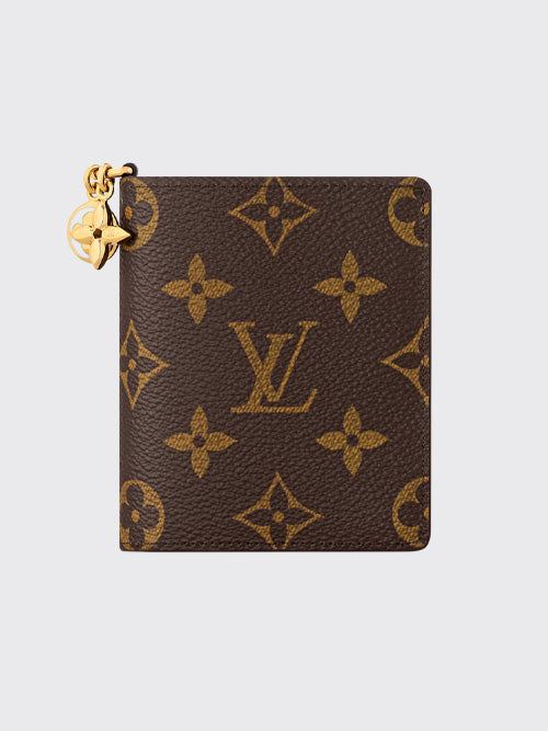 루이비통 M14613 LV 참 (LV Charms) 포켓 월릿 블루