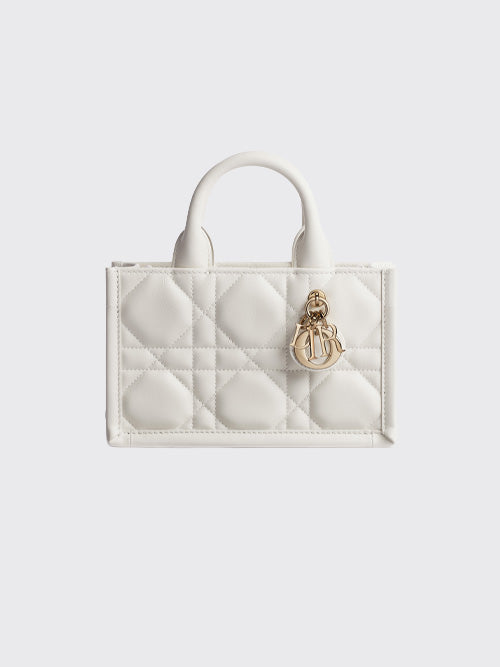 디올 Book Tote 미니 백 화이트