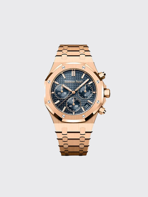 [BLS공장] 오데마피게 로얄오크 크로노그래프 41mm 골드 블루 26240OR.OO.1320OR.05