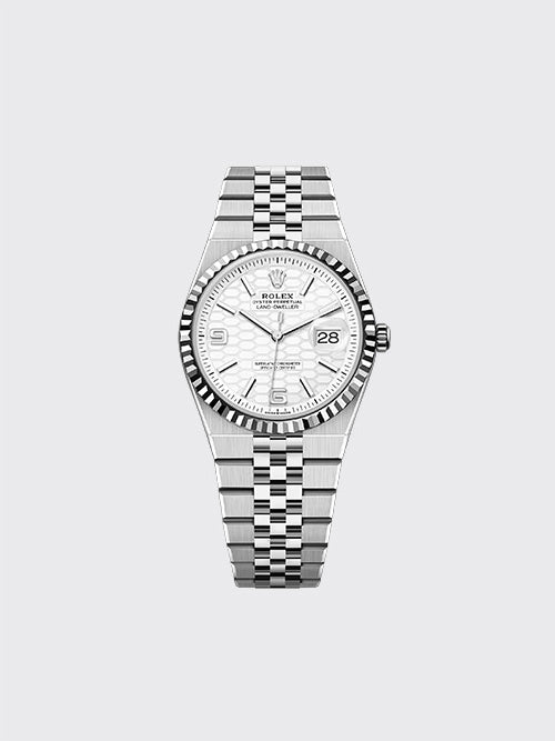 [B공장] 롤렉스 랜드 드웰러 36mm 오이스터스틸 화이트 허니콤 m127234-0001