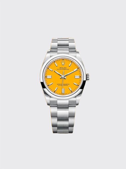 [C공장] 롤렉스 오이스터 퍼페추얼 41mm 옐로 다이얼 m124300-0004