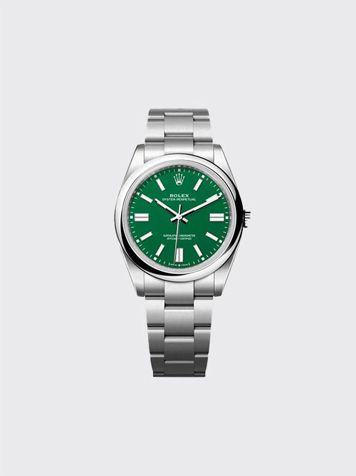 [C공장] 롤렉스 오이스터 퍼페추얼 41mm 그린 다이얼 m134300-0004