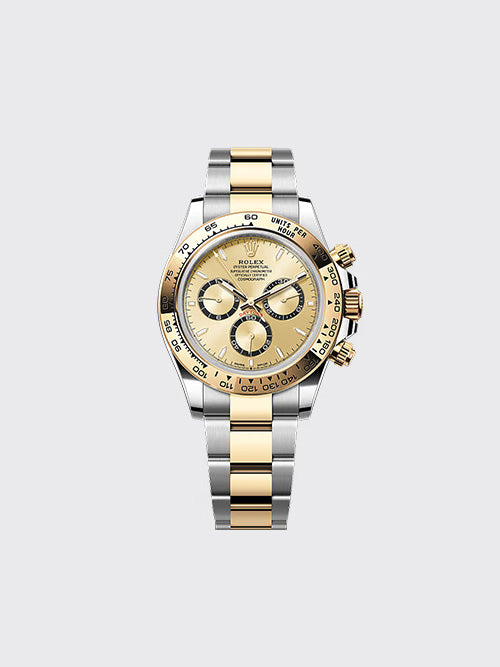 [ES공장] 롤렉스 코스모그래프 데이토나 40mm 옐로우 롤레조 샴페인 골드 다이얼 m126503-0004
