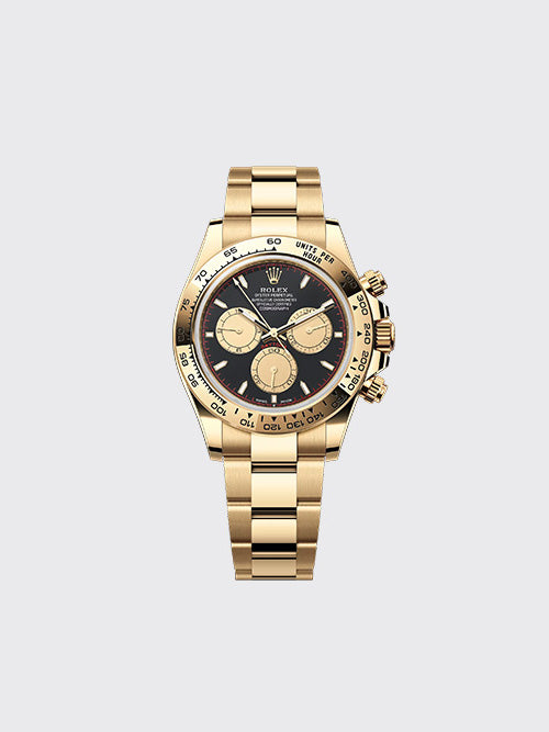 [ES공장] 롤렉스 코스모그래프 데이토나 40mm 옐로우 골드 블랙 샴페인 다이얼 m126508-0002