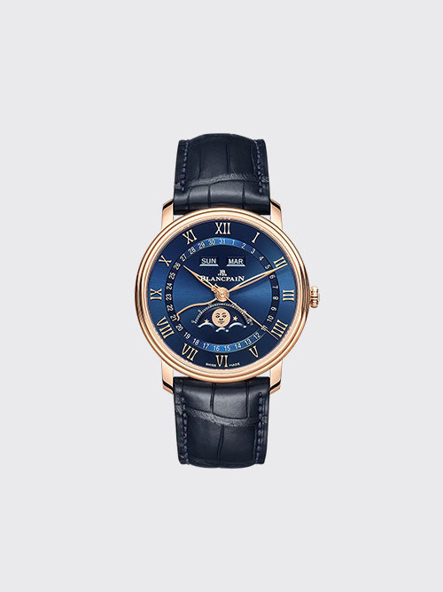 [GR공장] 블랑팡 빌레레 40mm  골드 블루 6654-3640-55B