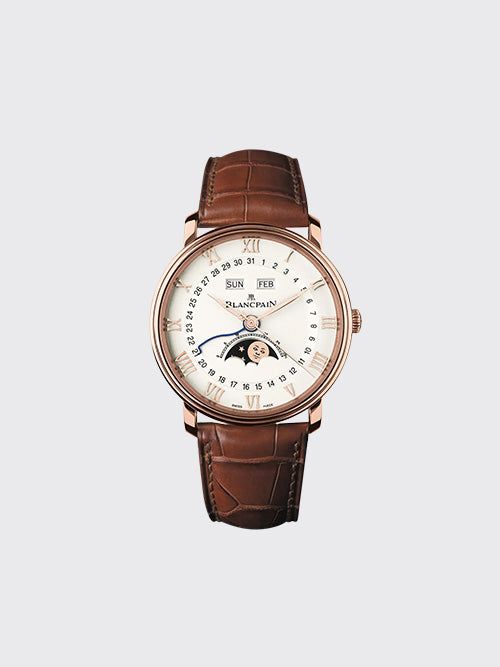 [GR공장] 블랑팡 빌레레 40mm  골드 화이트 6654-3642-55B