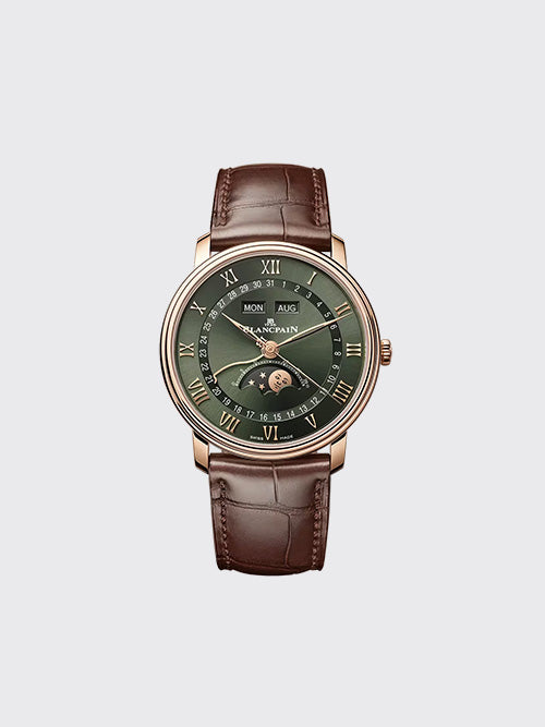 [GR공장] 블랑팡 빌레레 40mm  골드 그린 654A-3653-55B