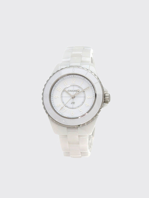 [HT공장] 샤넬 J12 33mm 화이트 세라믹 다이아 H6345