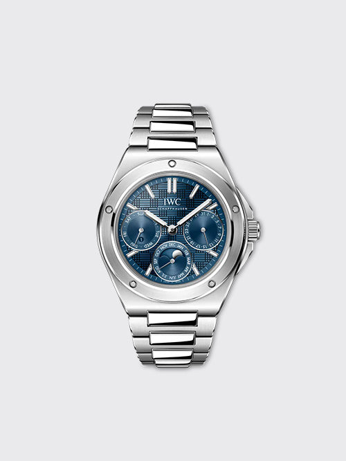 [V7공장] IWC 인제니어 퍼페추얼 칼렌더 40mm 스틸 블루 다이얼
