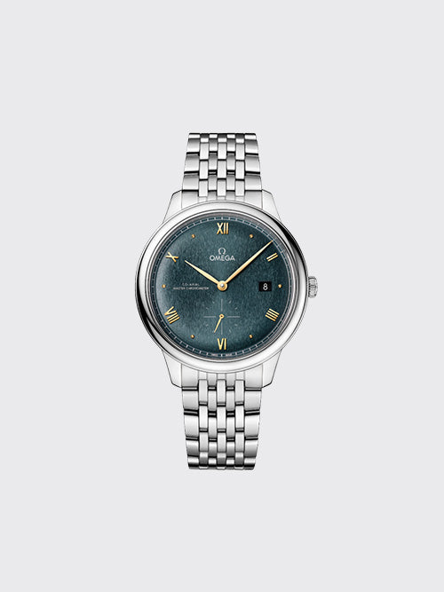 [N1공장] 오메가 드 빌 41mm 스틸 그린 434.13.41.20.10.001
