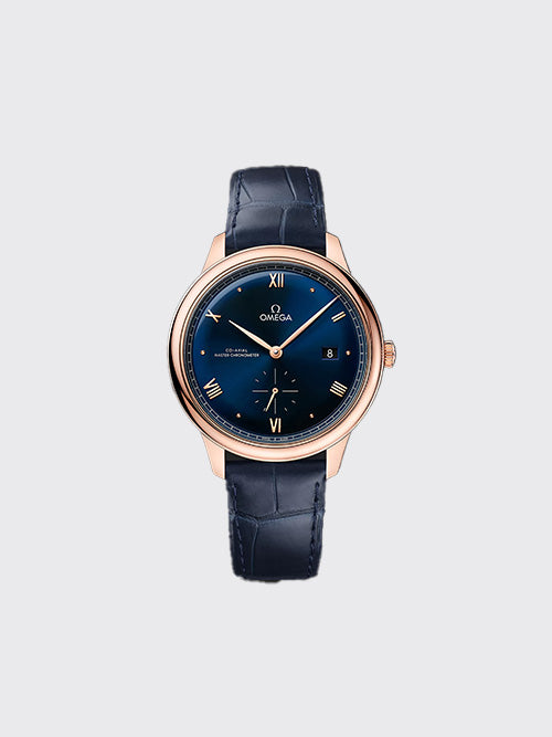[N1공장] 오메가 드 빌 41mm 옐로 골드 블루 434.53.41.20.03.001
