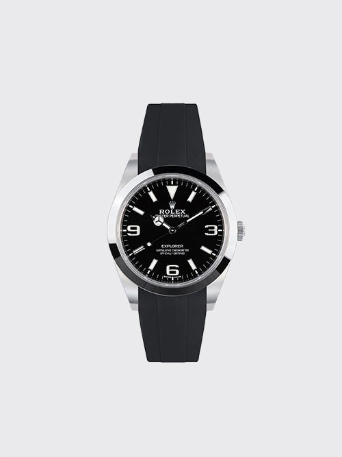 [SJ공장] 롤렉스 익스플로러 39mm 블랙 러버  m214270-0003