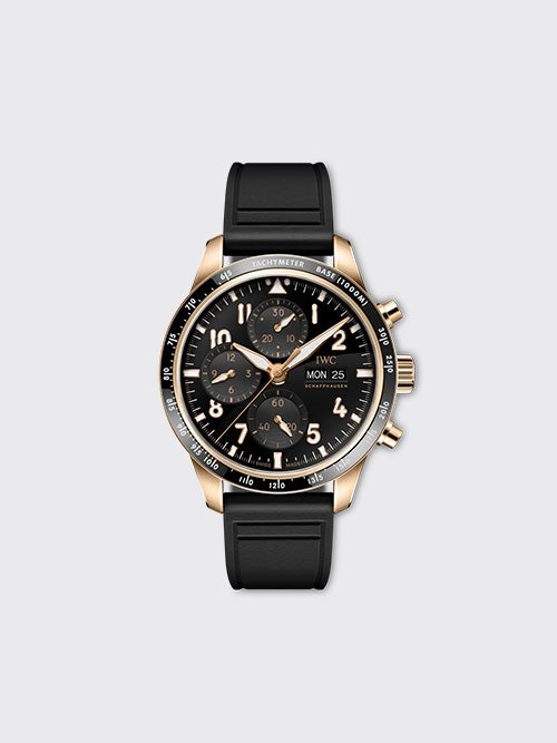[TW공장] IWC 파일럿 크로노그래프 41mm 스틸 골드