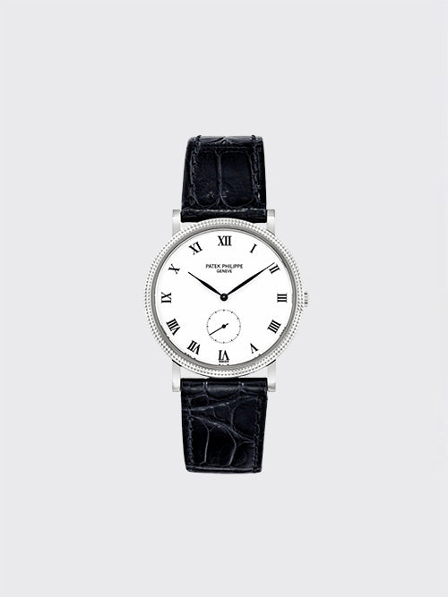[TW공장] 파텍필립 칼라트라바 39mm 실버 3919G-001