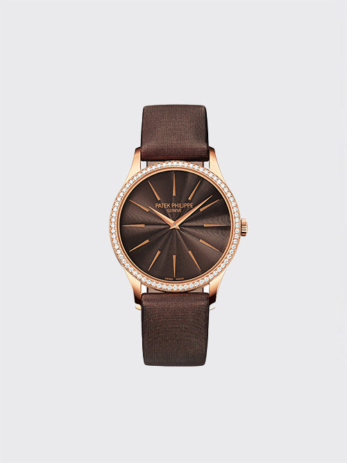 [TW공장] 파텍필립 칼라트라바 39mm 골드 브라운 다이아 3919R-001