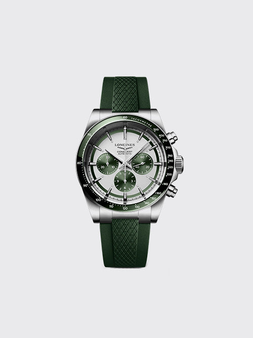 [TW공장] 론진 콘퀘스트 크로노그래프 42mm 그린 L3.835.4.02.9