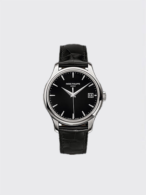 [TW공장] 파텍필립 칼라트라바 37mm 실버 블랙 5227G-010