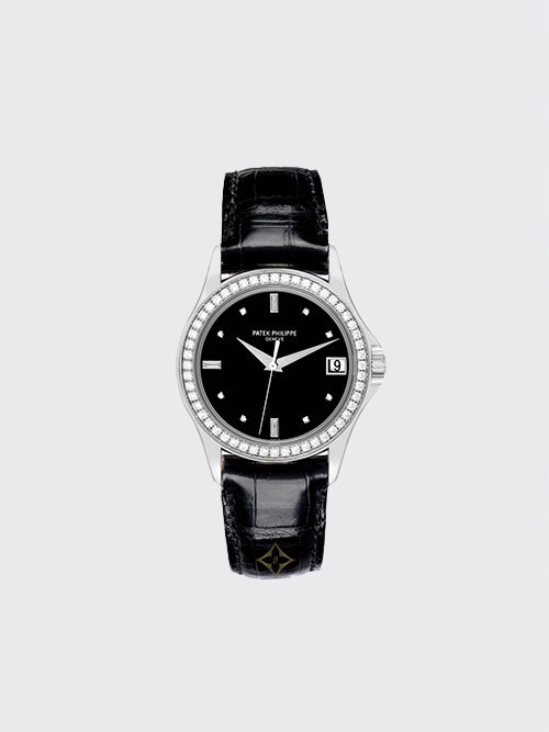 [TW공장] 파텍필립 칼라트라바 37mm 화이트 골드 다이아 5297G-001