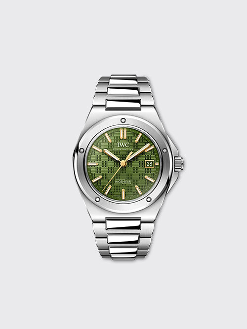 [V7공장] IWC 인제니어 퍼페추얼 칼렌더 40mm 스틸 실버 다이얼