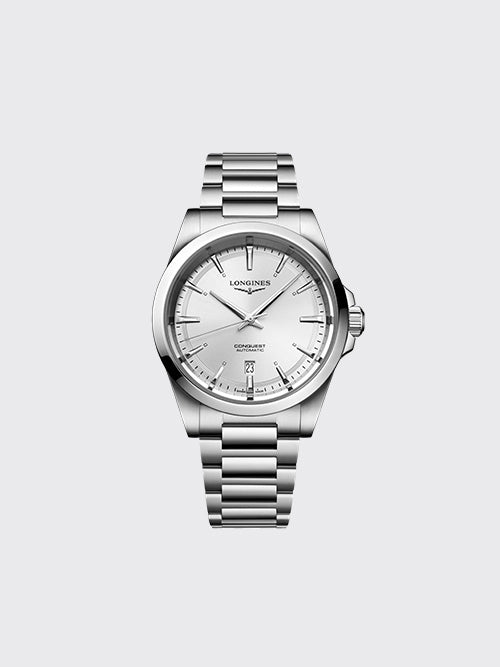 [WM공장] 론진 콘퀘스트 41mm 실버 L3.830.4.72.6