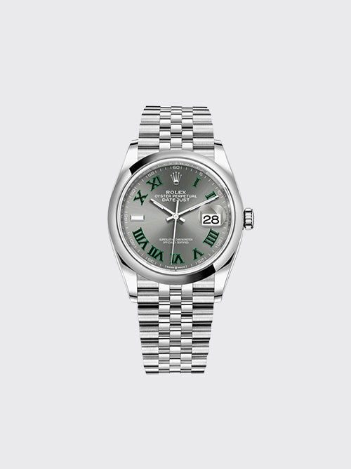 [XF공장] 롤렉스 오이스터 퍼페츄얼 데이트저스트 36mm 윔블던 m126200-0017