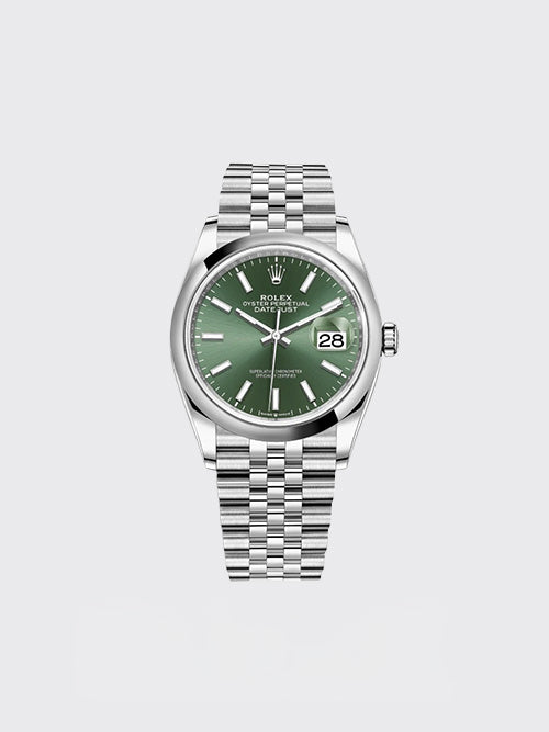[XF공장] 롤렉스 오이스터 퍼페츄얼 데이트저스트 36mm 민트 그린 m126200-0023