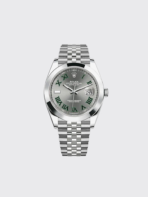 [XF공장] 롤렉스 오이스터 스틸 데이트저스트 41mm 윔블던 m126300-0014