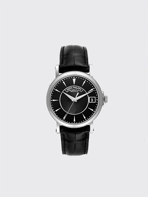 [ZF공장] 파텍 필립 칼라트라바 38mm 화이트 골드 블랙 5153G-001